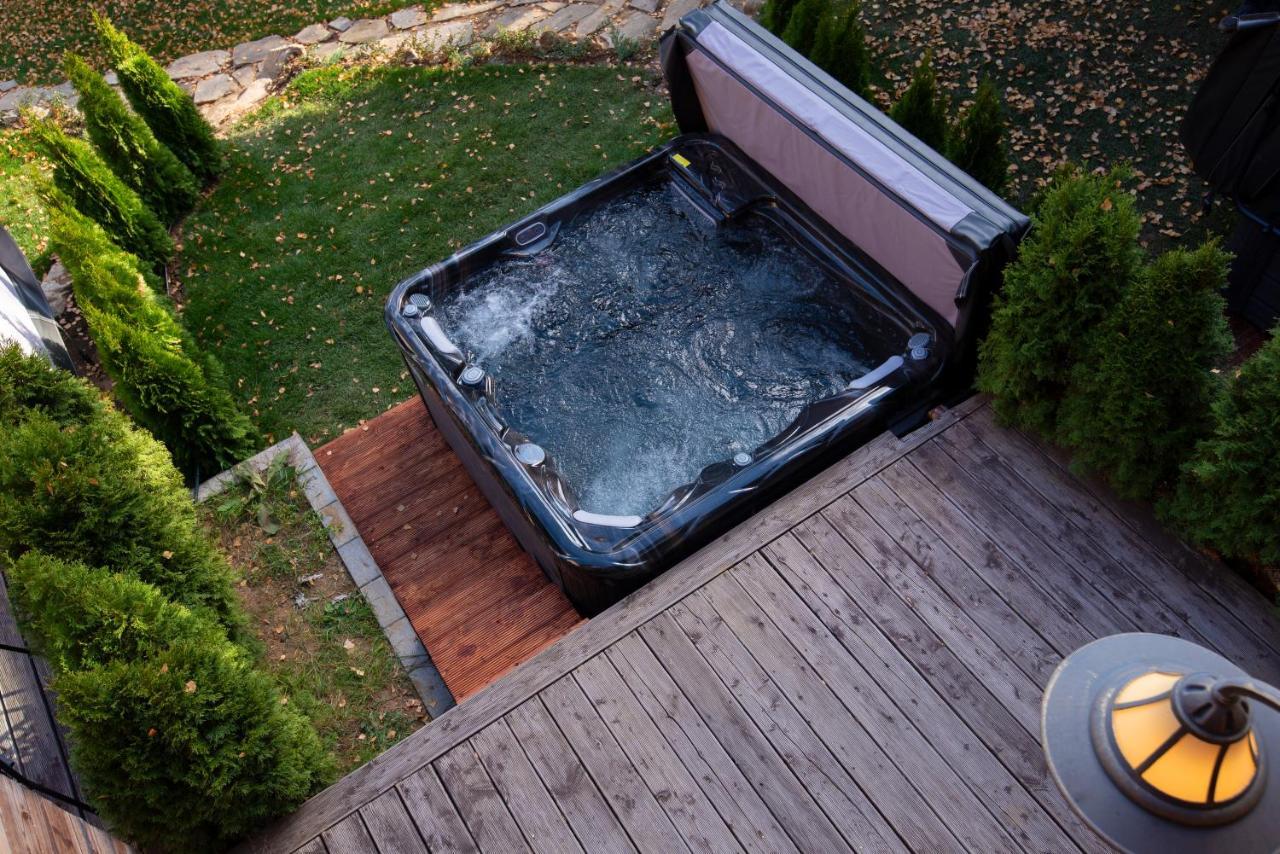 Pinus Villas Lodge With Private Jacuzzi & Phyto-Sauna Retreat Zheleznitsa Exterior photo