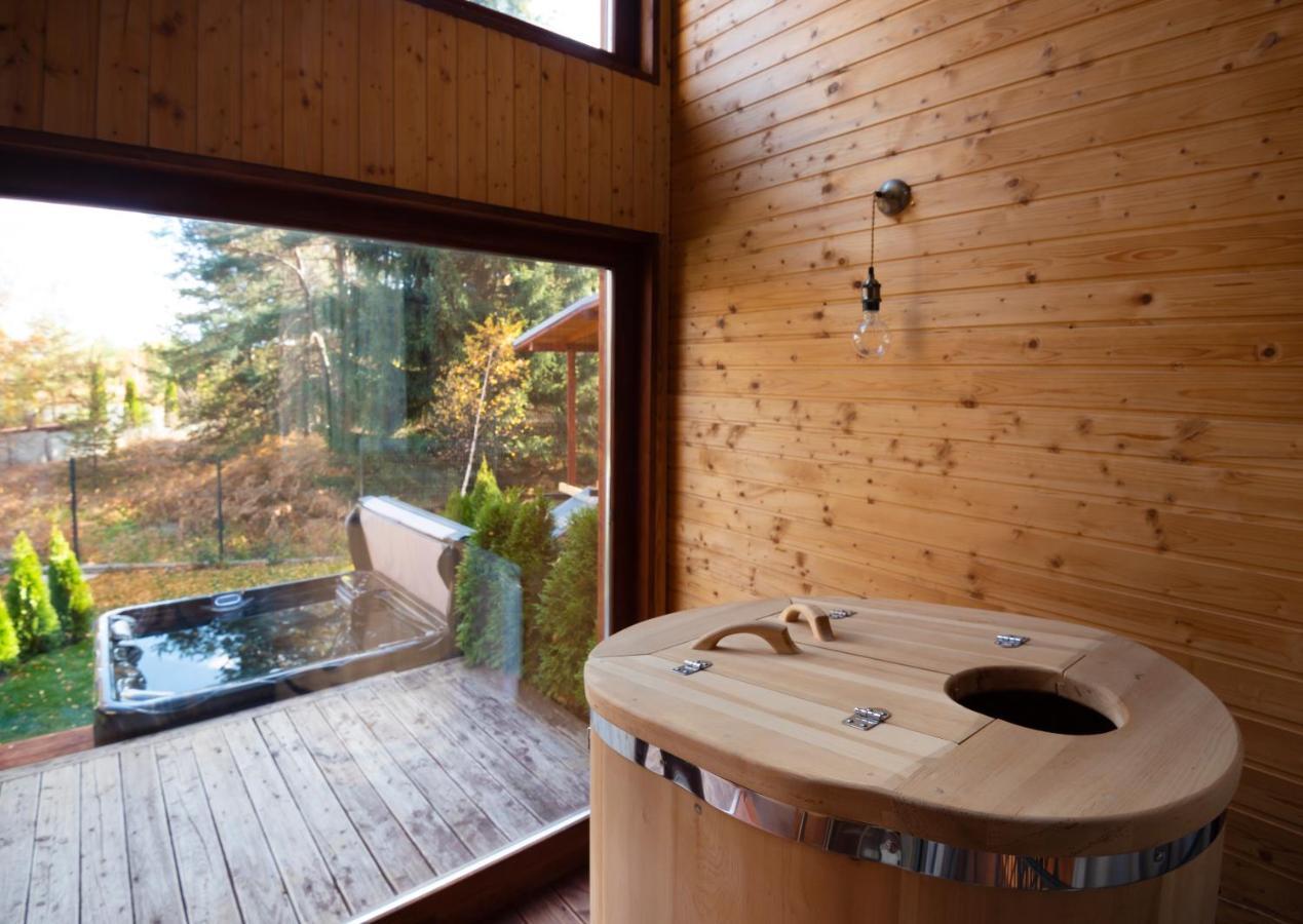 Pinus Villas Lodge With Private Jacuzzi & Phyto-Sauna Retreat Zheleznitsa Exterior photo