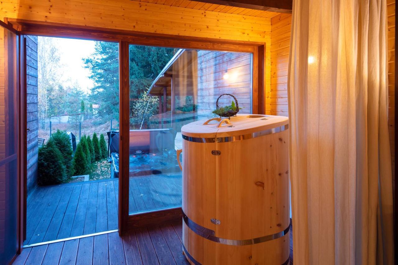 Pinus Villas Lodge With Private Jacuzzi & Phyto-Sauna Retreat Zheleznitsa Exterior photo