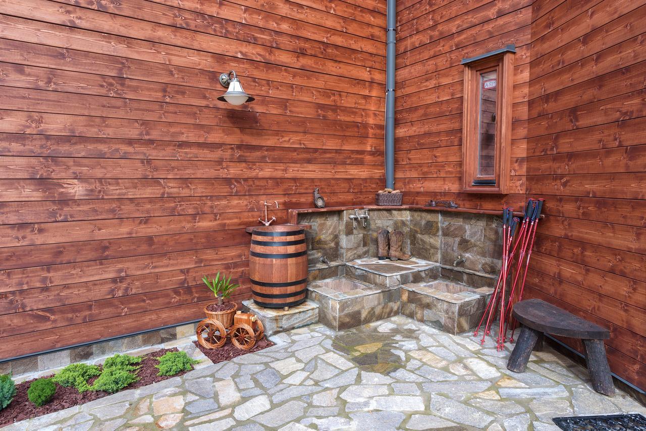 Pinus Villas Lodge With Private Jacuzzi & Phyto-Sauna Retreat Zheleznitsa Exterior photo